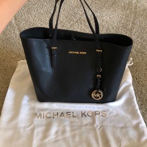 Black Michael Kors Tote Bag